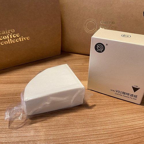 V01 Coffee Paper Filter 100 pcs